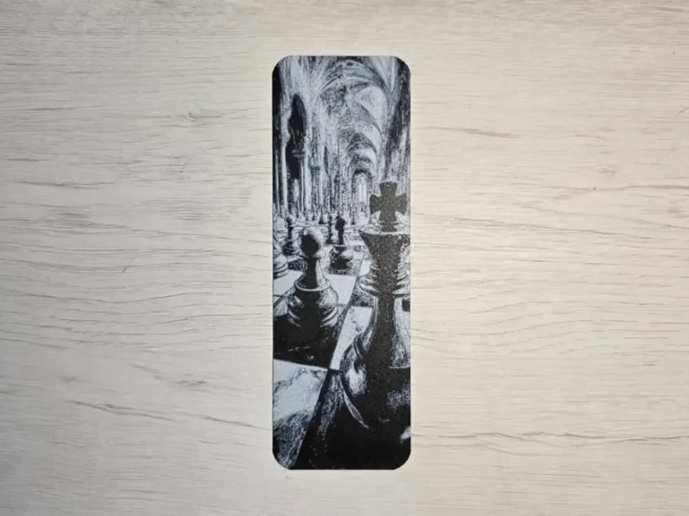 Chess Bookmark by Atrus Design HueForge model: Chess Bookmark by Atrus Design