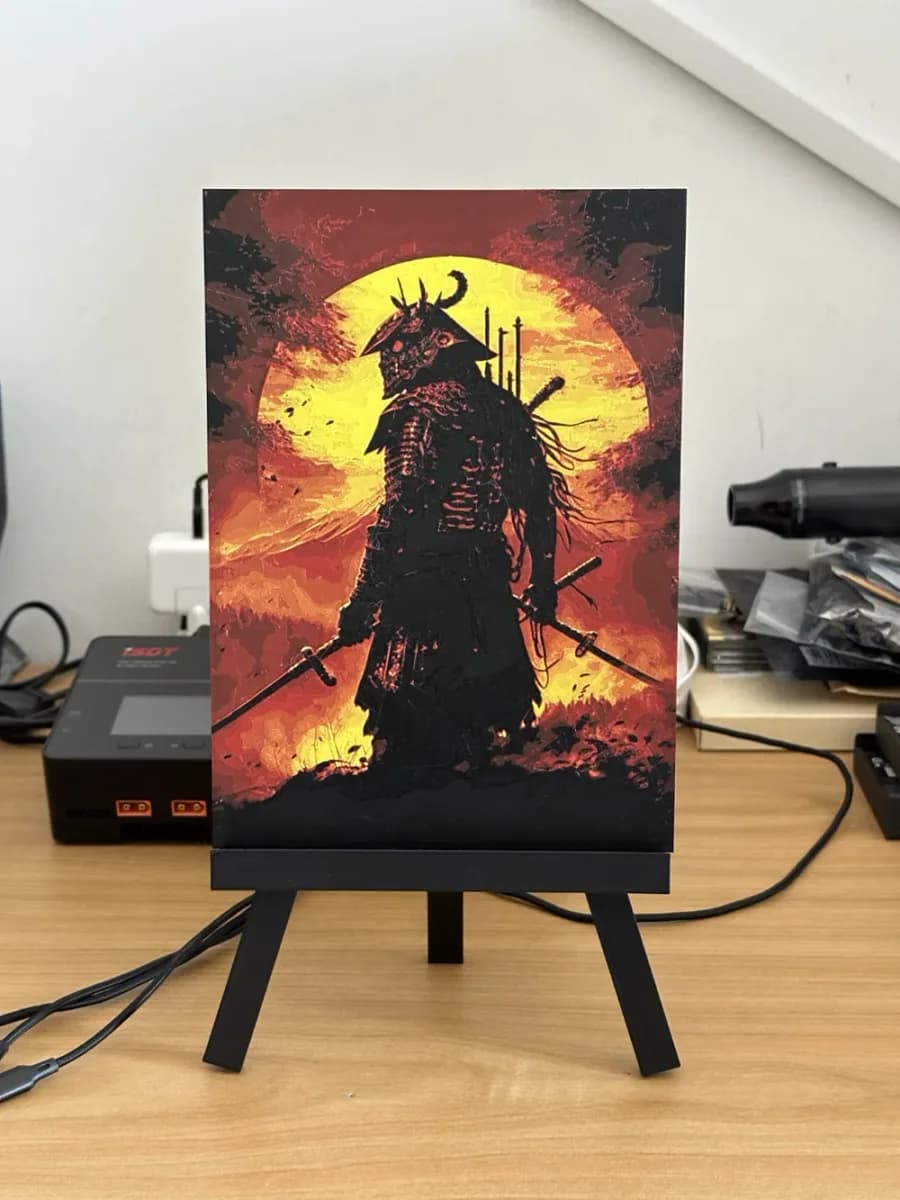 Samurai HueForge Samurai HueForge