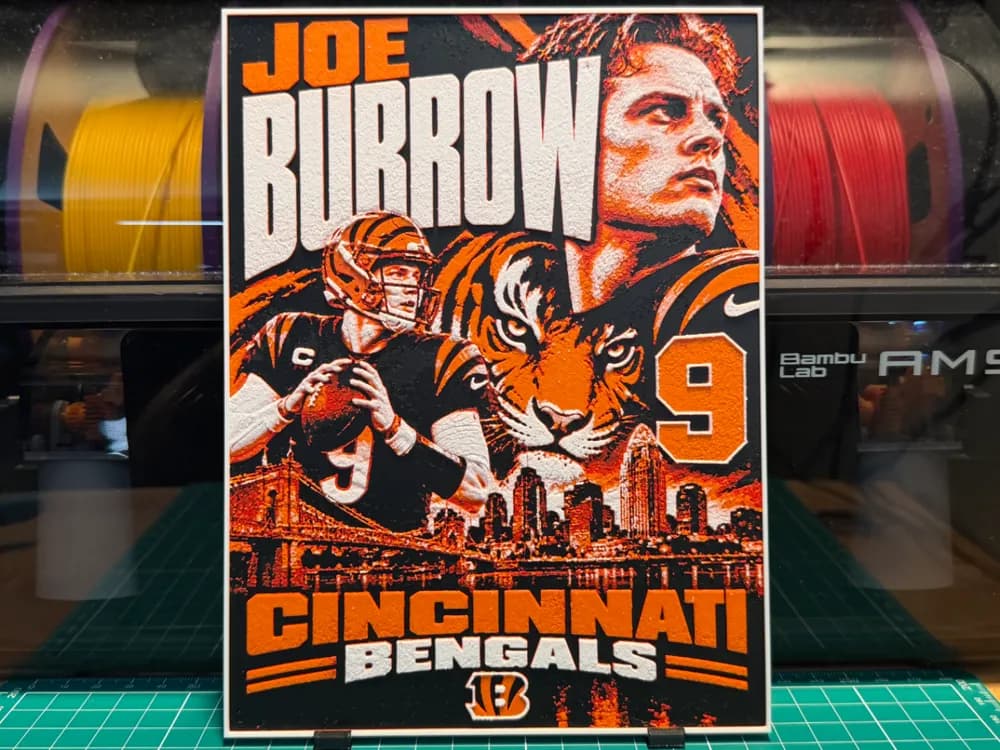 Joe Burrow Poster Joe Burrow Poster