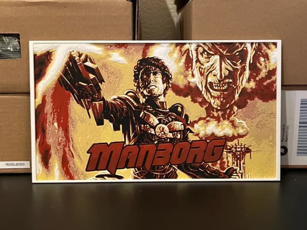 Manborg Hueforge by Estiv HueForge model: Manborg Hueforge by Estiv