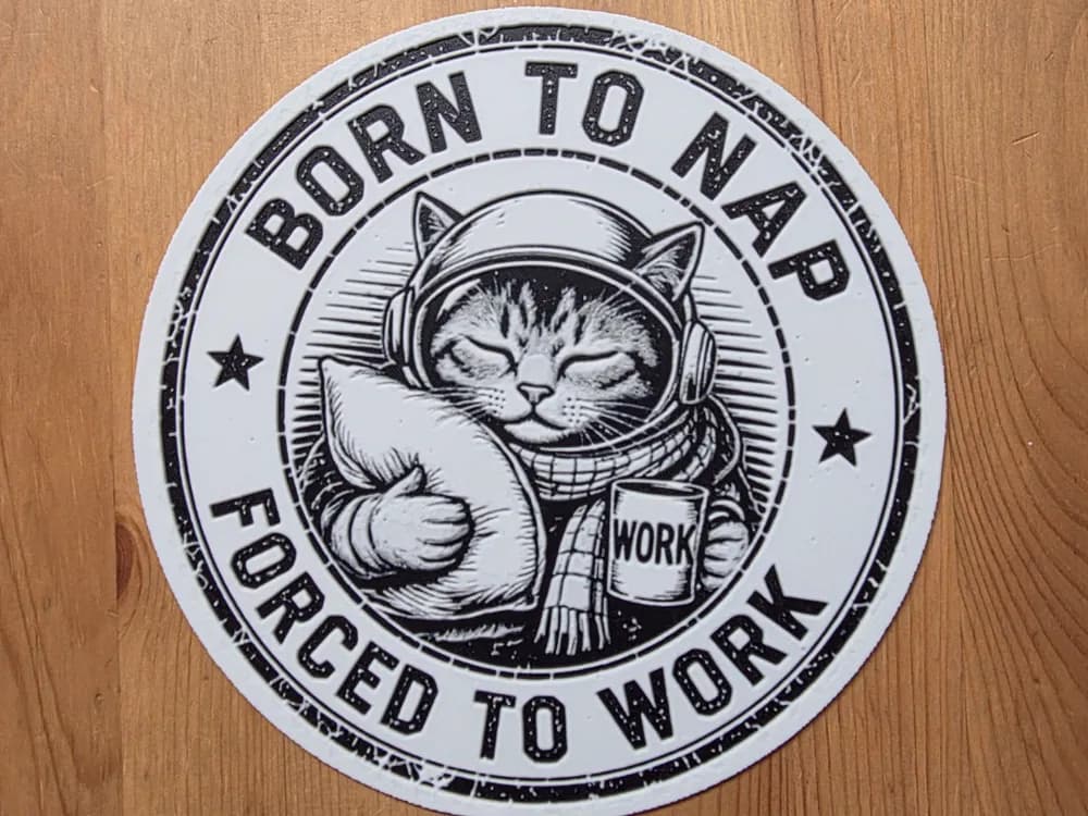 Born To Nap Hueforge by Morganja HueForge model: Born To Nap Hueforge by Morganja