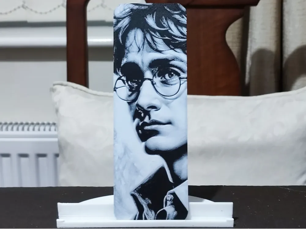 Harry Potter Bookmark - 2 Color by BoDad HueForge model: Harry Potter Bookmark - 2 Color by BoDad
