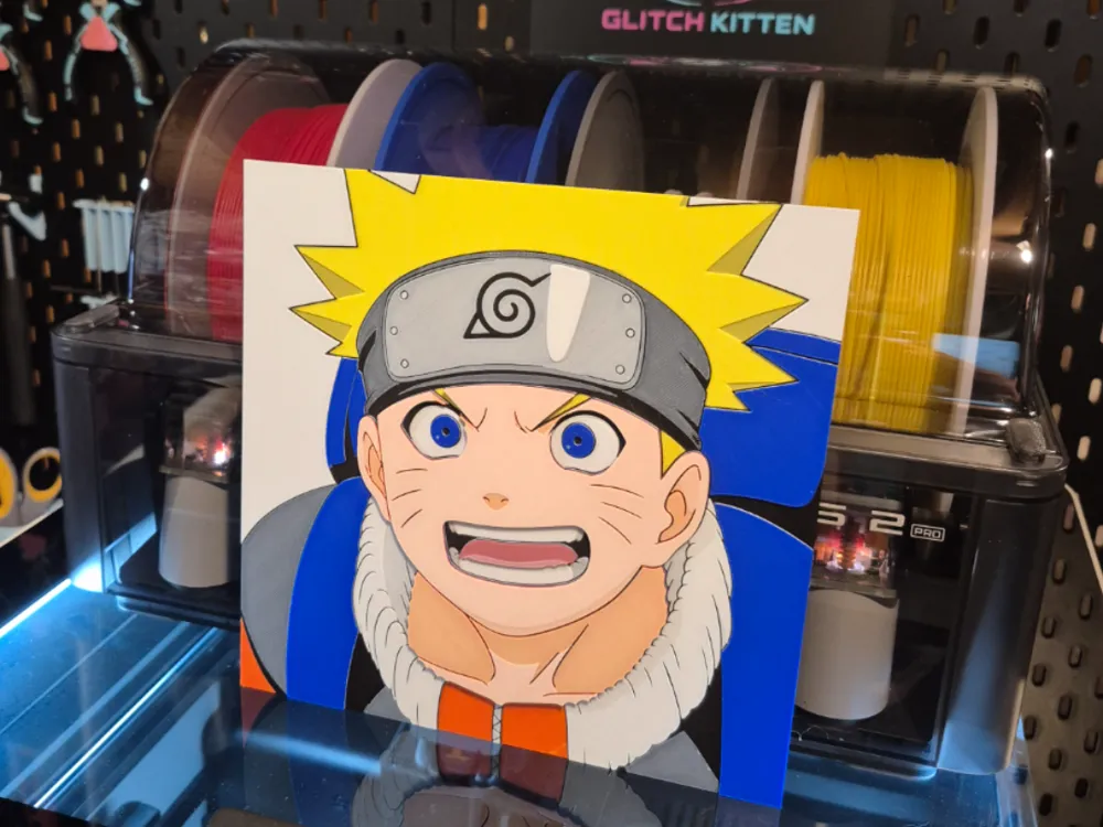 Naruto Headshot - Hueforge Naruto Headshot - Hueforge
