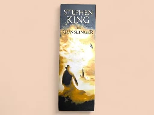 Stephan King The Gunslinger Book bookmark by MythicHue's HueForge model: Stephan King The Gunslinger Book bookmark by MythicHue's