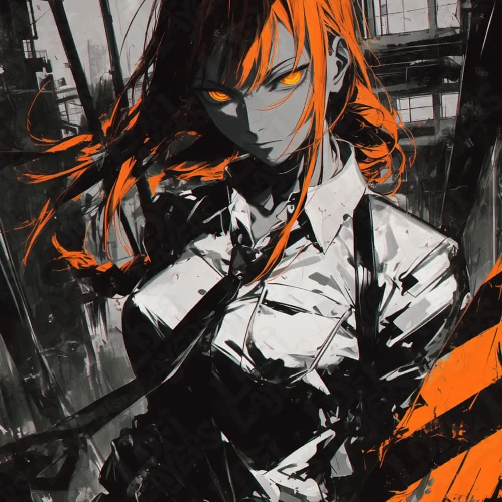 Makima Hueforge by LoFi Layers HueForge model: Makima Hueforge by LoFi Layers