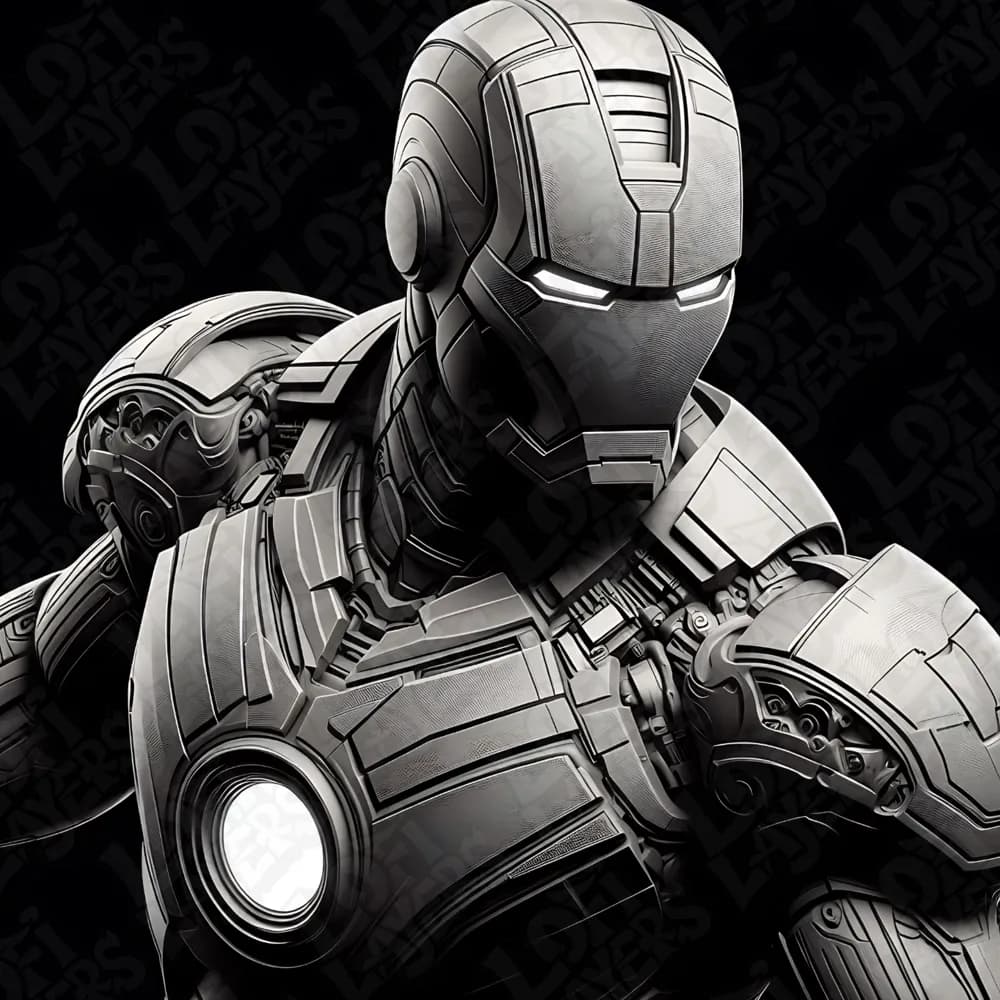 Iron Man Hueforge Iron Man Hueforge