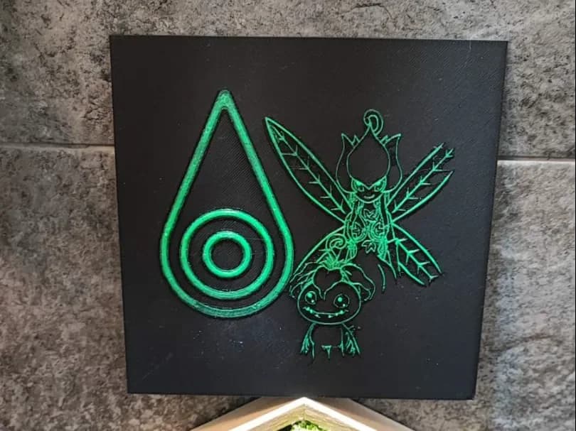 Evolution 6 by Garuda3D HueForge model: Evolution 6 by Garuda3D