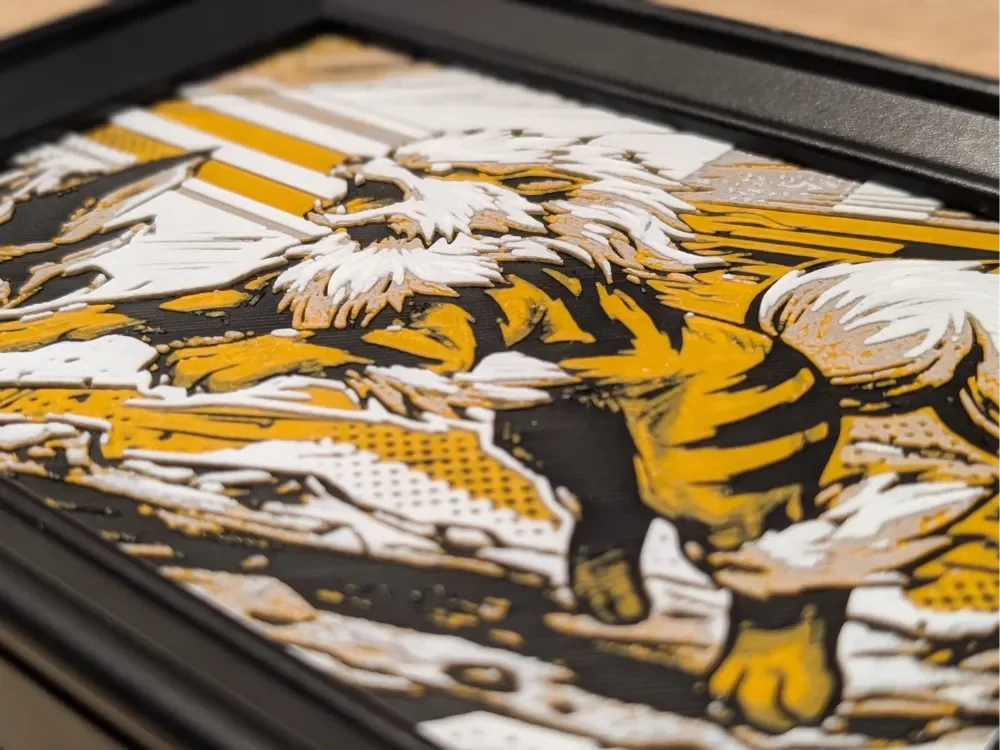 Arcanine Hueforge 7x5 by Nextopia HueForge model: Arcanine Hueforge 7x5 by Nextopia