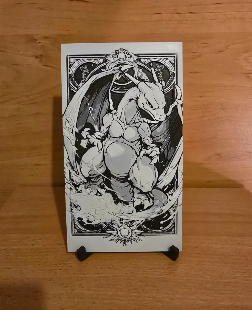 Charizard Pokemon Hueforge by Kactus Fpv HueForge model: Charizard Pokemon Hueforge by Kactus Fpv