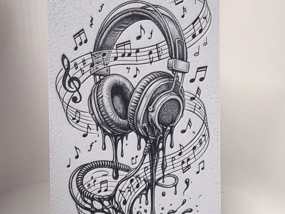 Music Hueforge by Morganja HueForge model: Music Hueforge by Morganja
