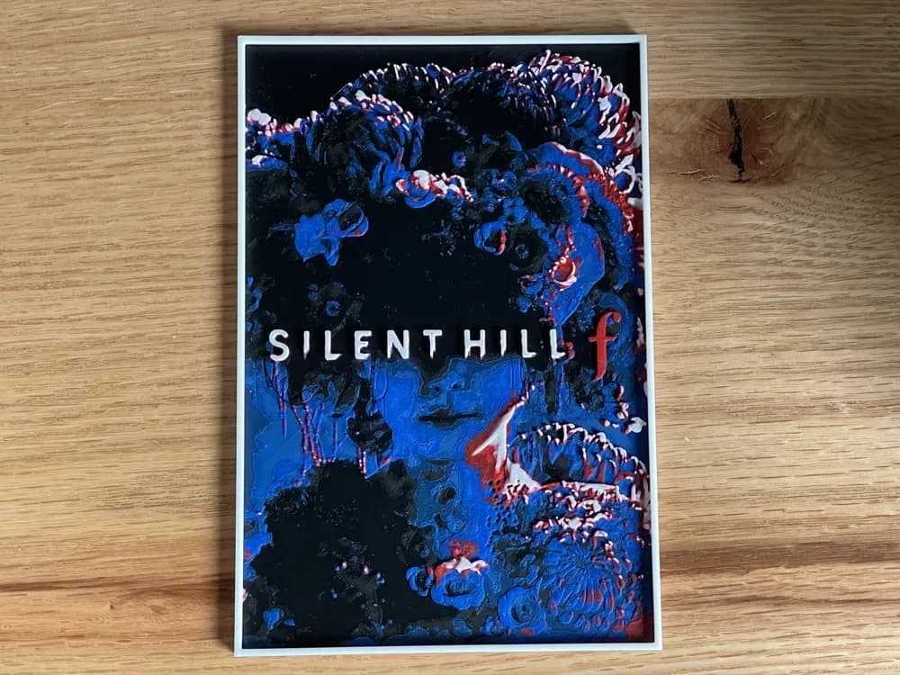 Silent Hill F - Hueforge Video Game Poster Silent Hill F - Hueforge Video Game Poster