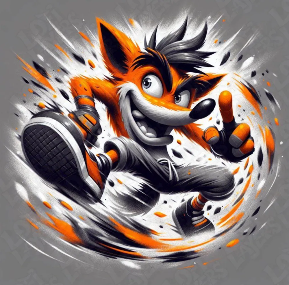 Crash Bandicoot Hueforge Crash Bandicoot Hueforge