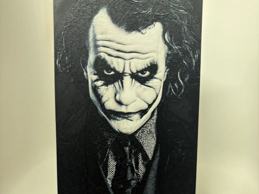 The Joker Hueforge by Morganja HueForge model: The Joker Hueforge by Morganja