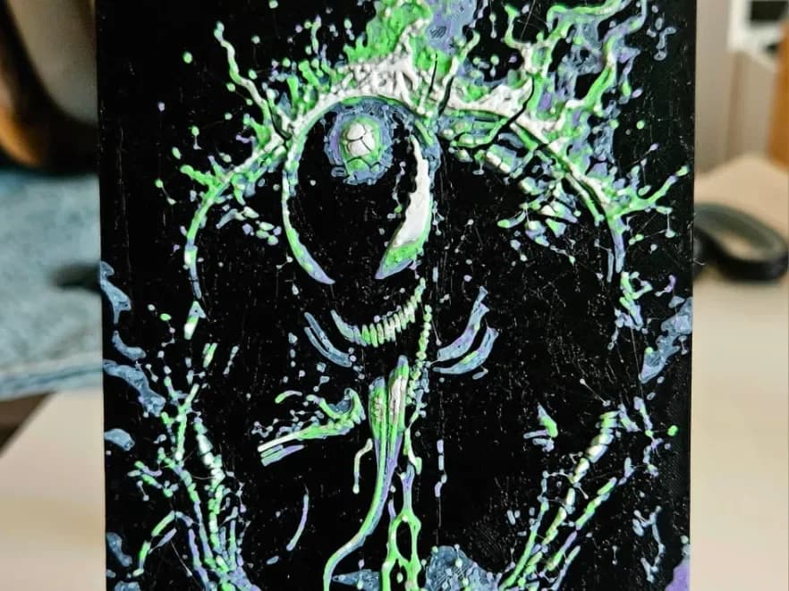 Venom POP by Mano's 3d_Art HueForge model: Venom POP by Mano's 3d_Art