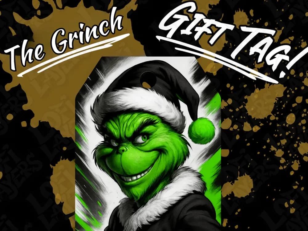 The Grinch Gift Tag The Grinch Gift Tag