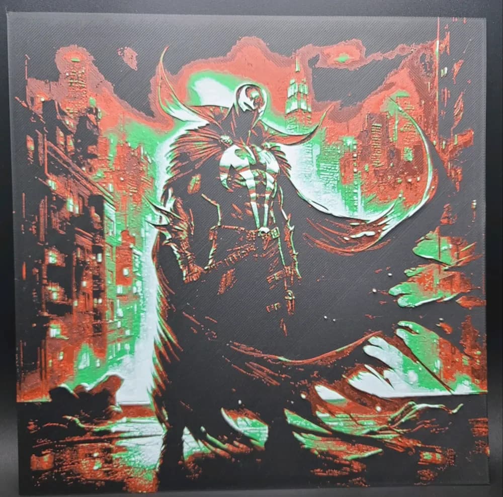 HueForge model: Spawn Hueforge by the_bearded_jedi