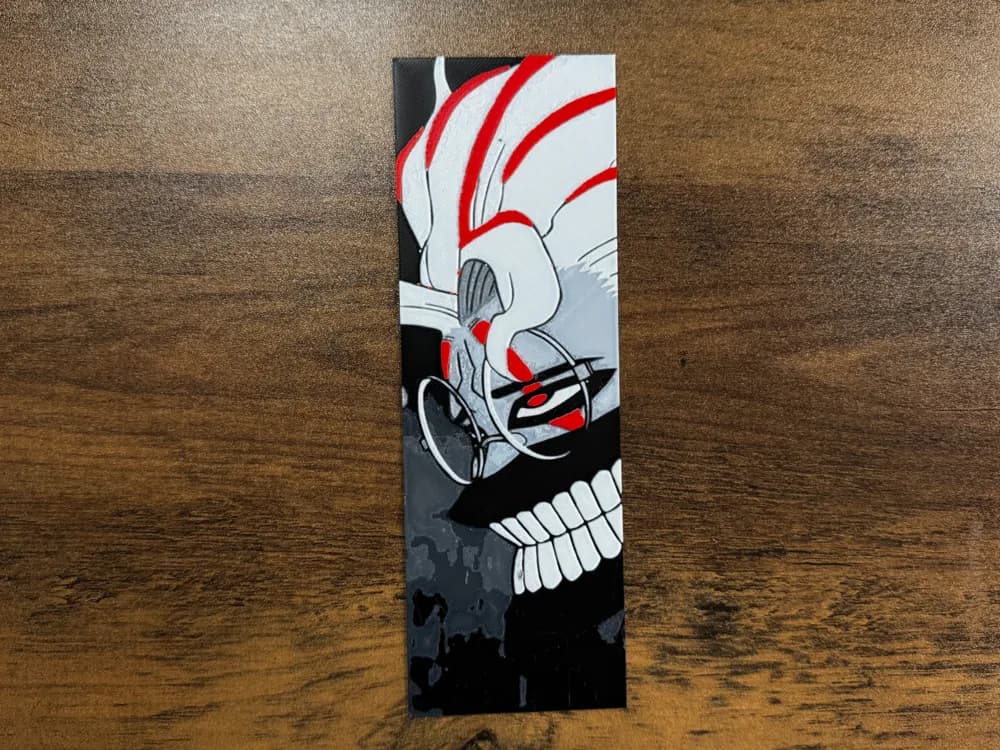 Okorun - Spirit Sensor Mode Dandadan Bookmark by 3D Prints By Vic HueForge model: Okorun - Spirit Sensor Mode Dandadan Bookmark by 3D Prints By Vic