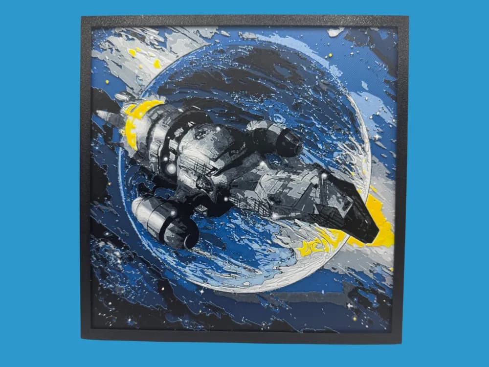 HueForge model: Serenity - Firefly by Canadian Gamer