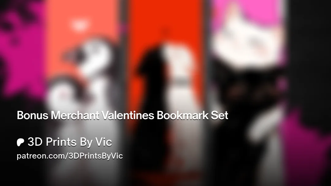 Bonus Merchant Valentines Bookmark Set Bonus Merchant Valentines Bookmark Set