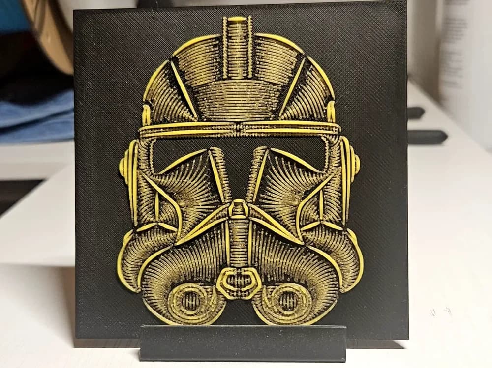 Stormtrooper liness by Mano's 3d_Art HueForge model: Stormtrooper liness by Mano's 3d_Art