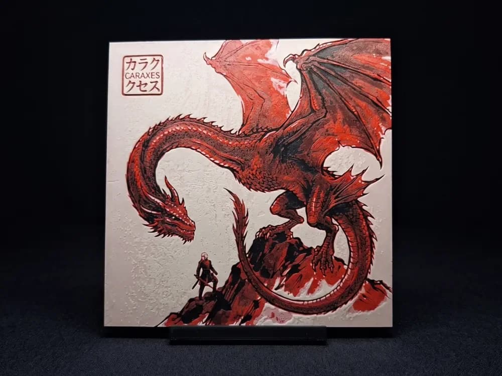 Fire and Blood - Hueforge Wall Art Fire and Blood - Hueforge Wall Art