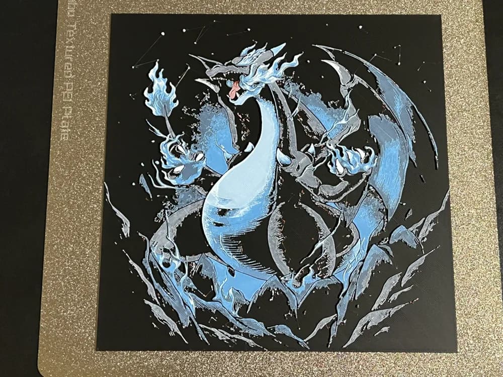 Charizard Mega X Pokemon Hueforge Charizard Mega X Pokemon Hueforge