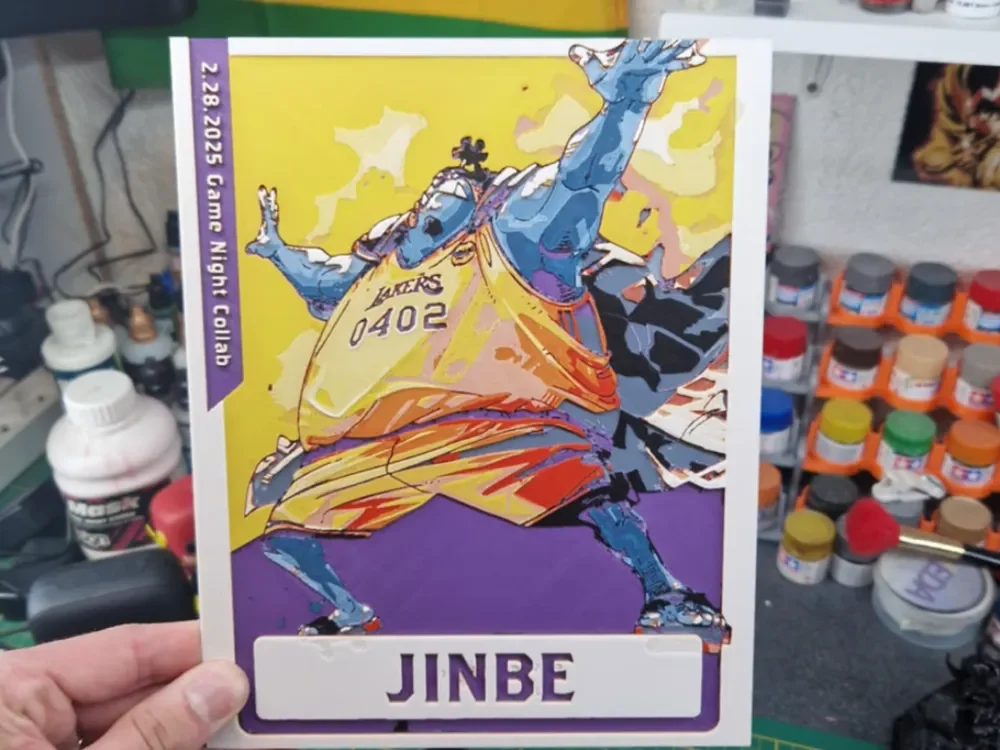 One Piece Hueforge - Jinbe Lakers One Piece Hueforge - Jinbe Lakers