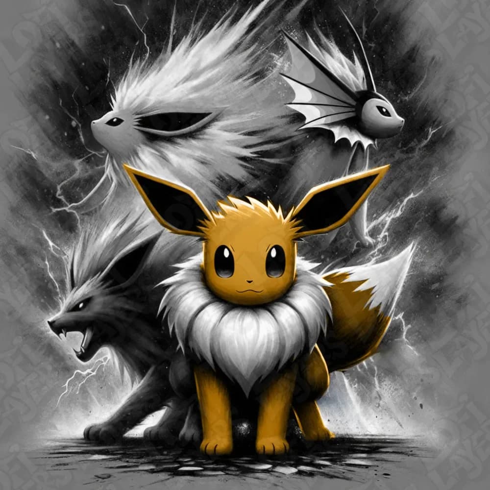 Eevee Hueforge by LoFi Layers HueForge model: Eevee Hueforge by LoFi Layers