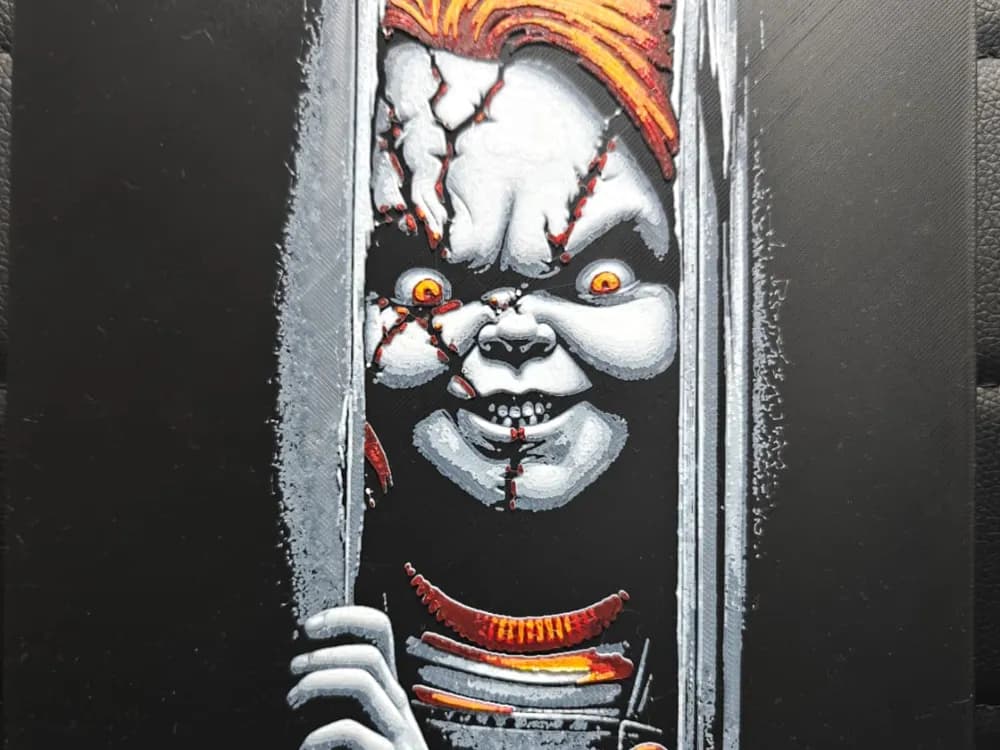 HueForge model: Chucky Child's Play by TheHueforgeLady