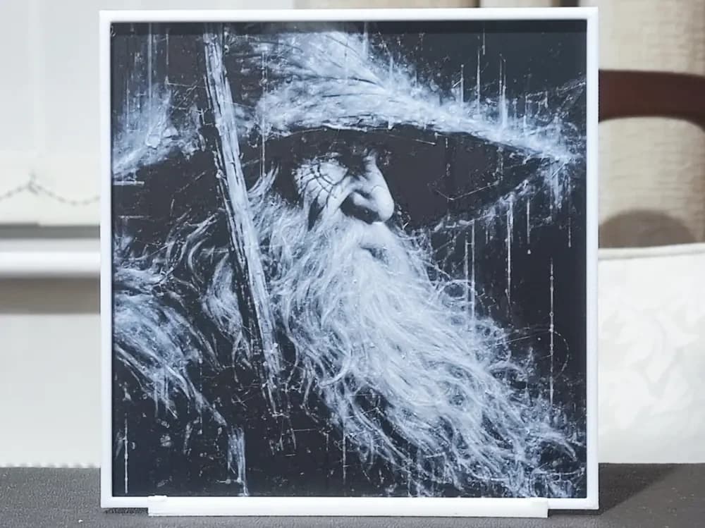 Wizard - HueForge 2 Color by BoDad HueForge model: Wizard - HueForge 2 Color by BoDad