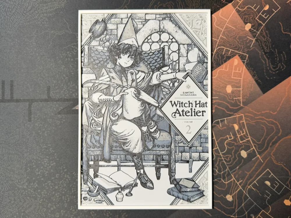 Witch Hat Atelier - Manga Vol 2 by ZorPrime7 HueForge model: Witch Hat Atelier - Manga Vol 2 by ZorPrime7