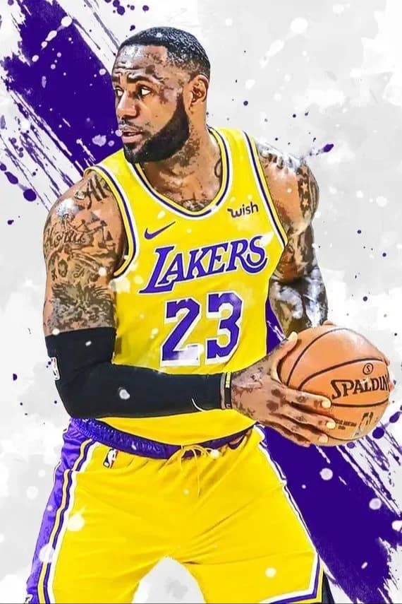 Lebron James Hueforge by leshowpatate HueForge model: Lebron James Hueforge by leshowpatate
