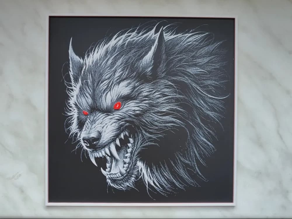 HueForge model: Werewolf - Hueforge by BeaN