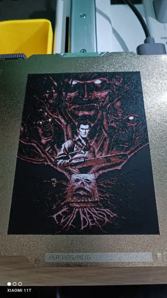 hueforge evil dead by KO Additive Labo HueForge model: hueforge evil dead by KO Additive Labo