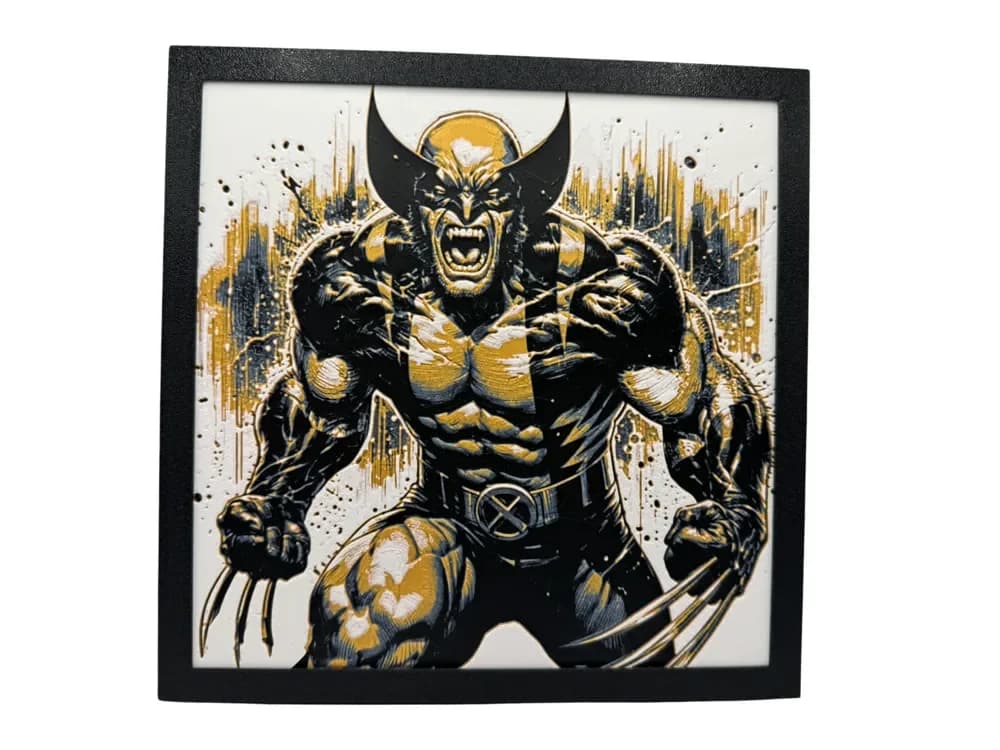Wolverine by Canadian Gamer HueForge model: Wolverine by Canadian Gamer