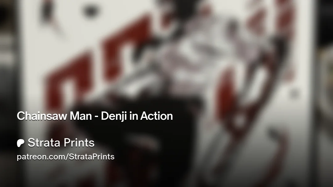 Chainsaw Man - Denji in Action by Strata Prints HueForge model: Chainsaw Man - Denji in Action by Strata Prints