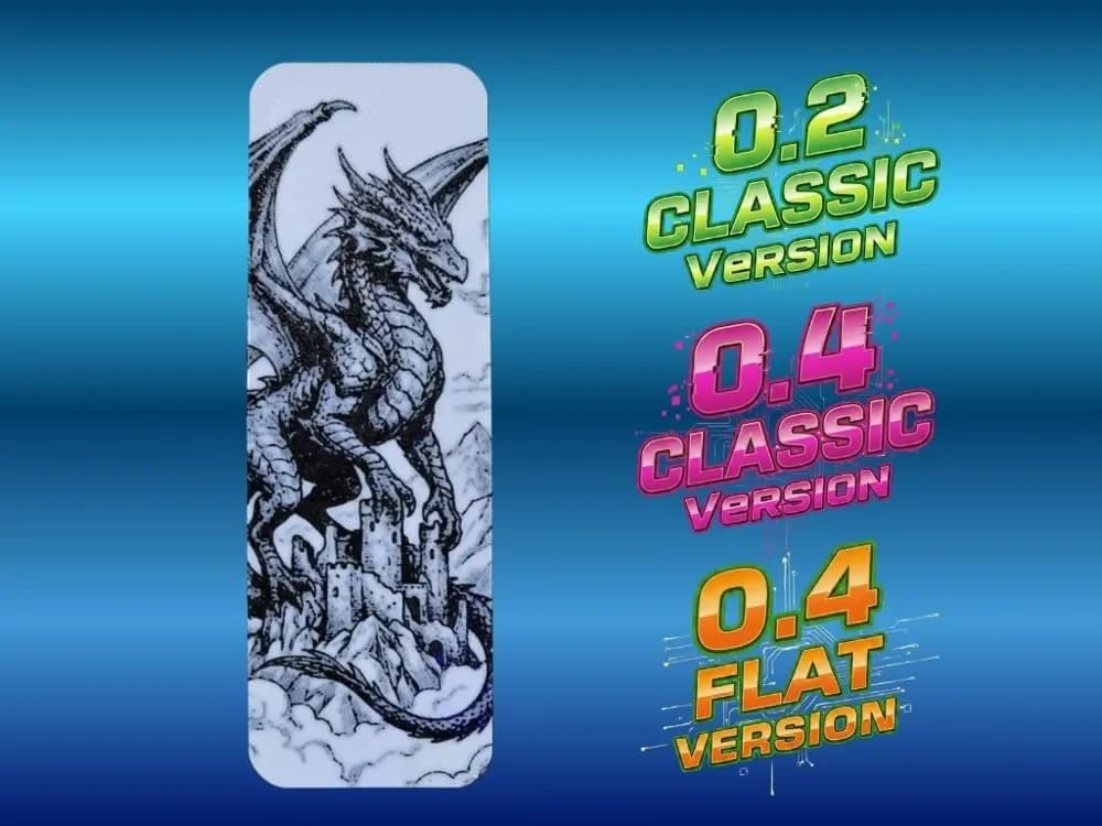 Dragon Castle Bookmark by Atrus Design HueForge model: Dragon Castle Bookmark by Atrus Design