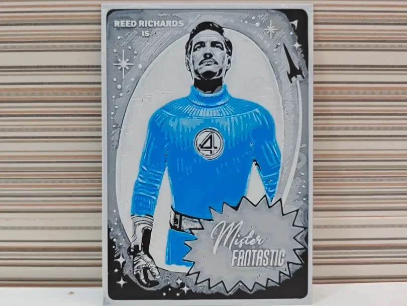 Hueforge – Mister Fantastic (Reed Richards) by Litolunar HueForge model: Hueforge – Mister Fantastic (Reed Richards) by Litolunar