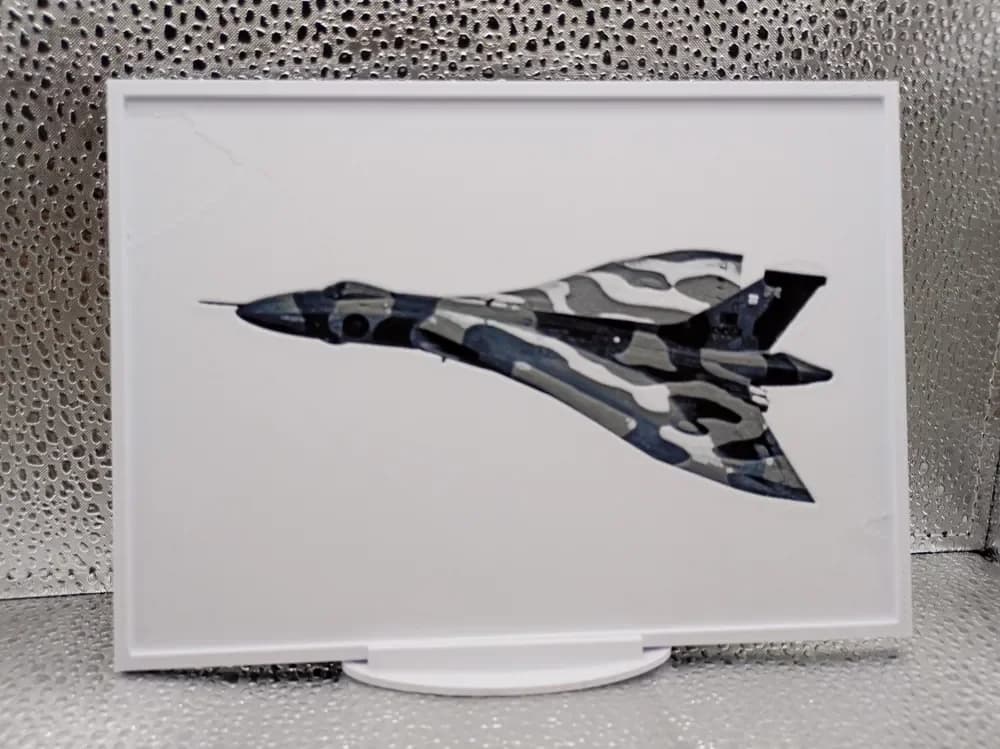 Avro Vulcan Bomber Hueforge by Borishotch Industries HueForge model: Avro Vulcan Bomber Hueforge by Borishotch Industries