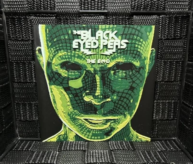 Hueforge Music Poster - Black Eyed Peas The end - by JoDau HueForge model: Hueforge Music Poster - Black Eyed Peas The end - by JoDau