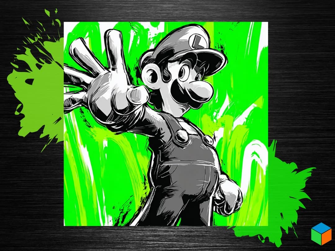 💚 It’s-a Me, Luigi! — Poster Drop by 3D Prints By Vic HueForge model: 💚 It’s-a Me, Luigi! — Poster Drop by 3D Prints By Vic