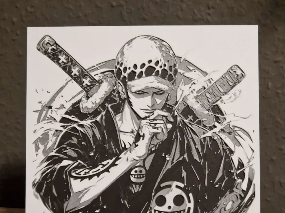 Hueforge - Trafalgar Law Hueforge - Trafalgar Law