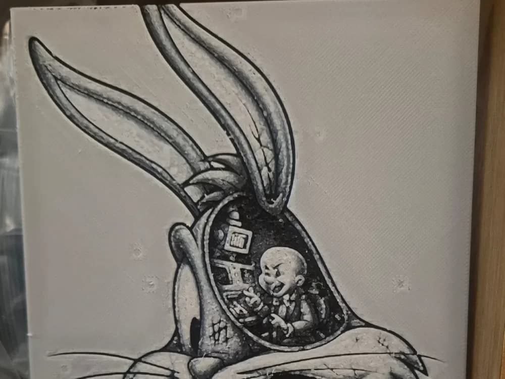 Bugs bunny by Buntsta HueForge model: Bugs bunny by Buntsta