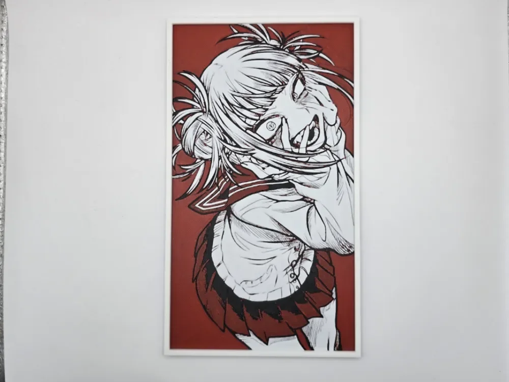 Himiko Toga MHA by Kactus Fpv HueForge model: Himiko Toga MHA by Kactus Fpv