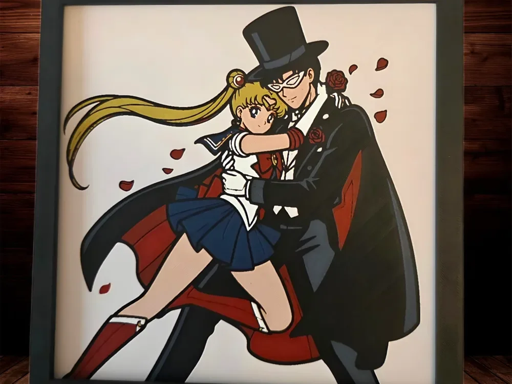 Sailor Moon and Tuxedo Mask Sailor Moon and Tuxedo Mask