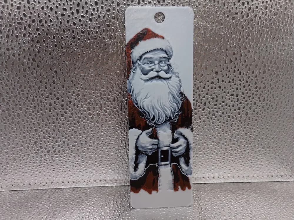 Father Christmas Hueforge Bookmark by Borishotch Industries HueForge model: Father Christmas Hueforge Bookmark by Borishotch Industries