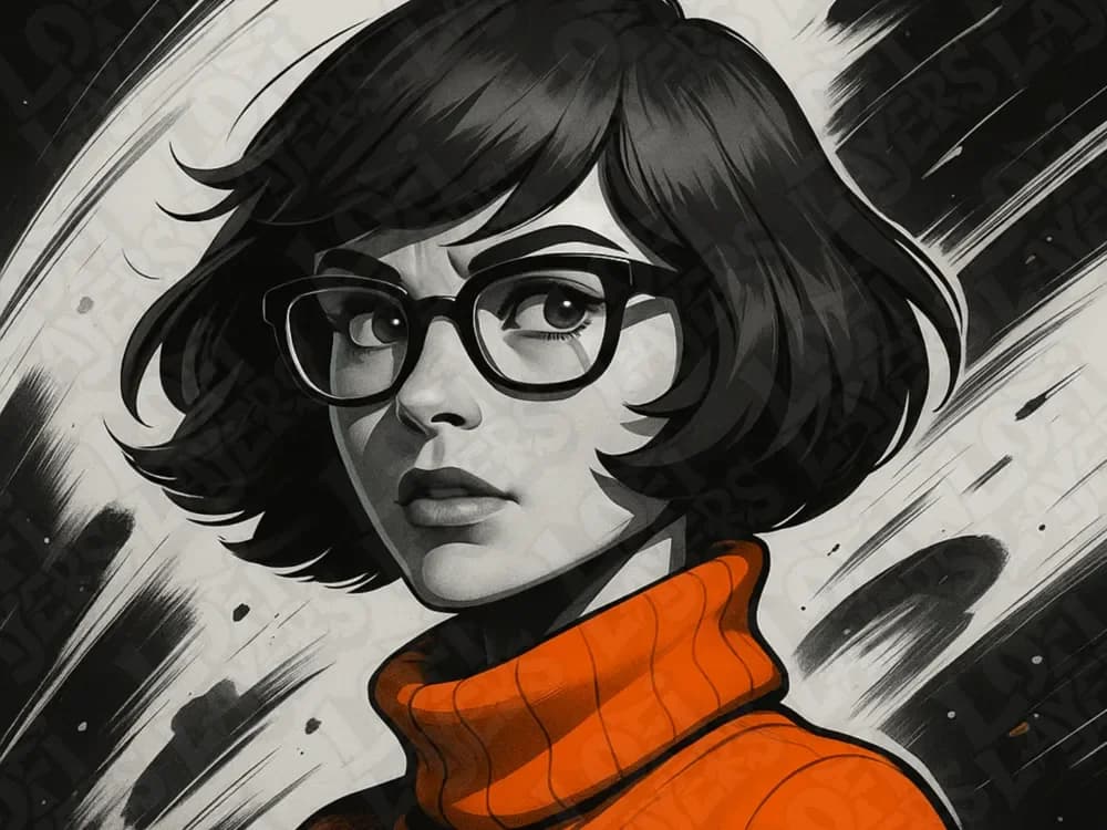 Velma Hueforge by LoFi Layers HueForge model: Velma Hueforge by LoFi Layers