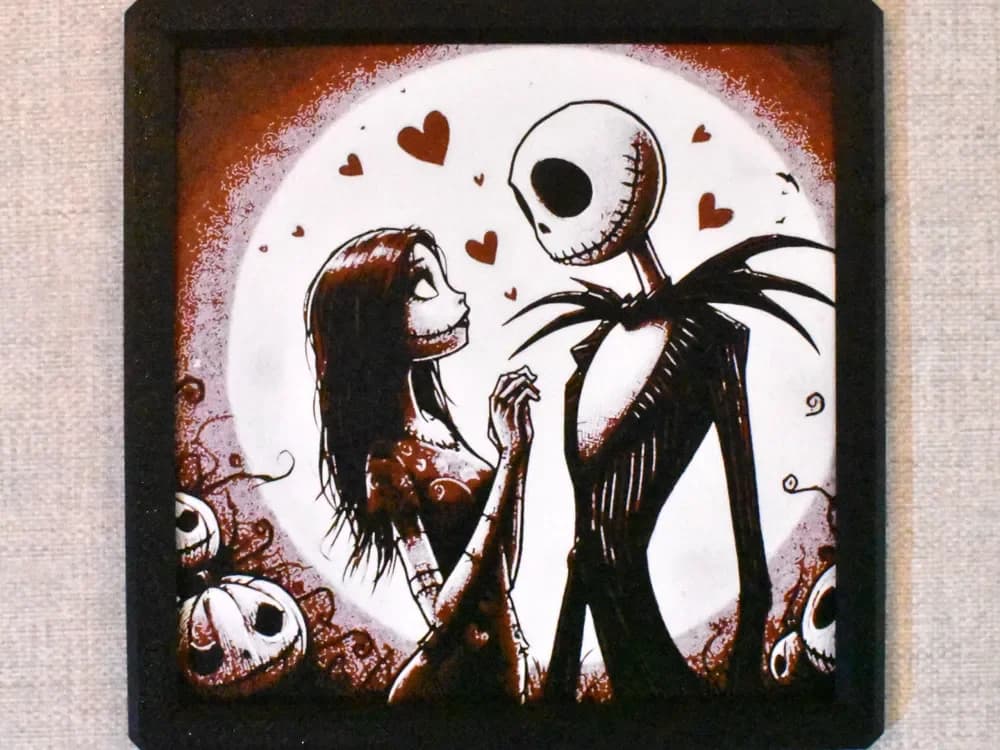 Jack and Sally Hueforge by Chris B HueForge model: Jack and Sally Hueforge by Chris B