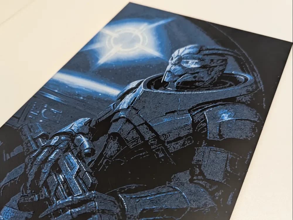 Garrus Vakarian - Hueforge - 160 x 240 mm Garrus Vakarian - Hueforge - 160 x 240 mm