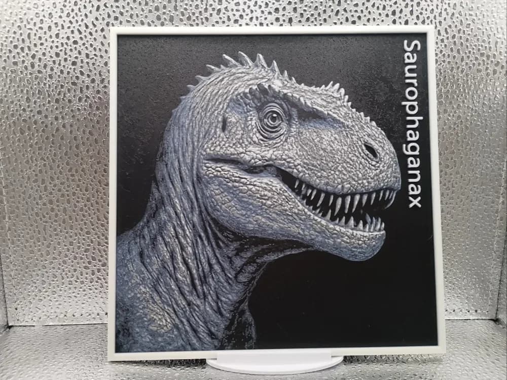 Saurophaganax – Hueforge 3D-Printed Artwork by Borishotch Industries HueForge model: Saurophaganax – Hueforge 3D-Printed Artwork by Borishotch Industries